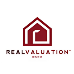 logo for real valuation service