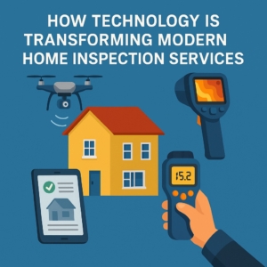 image of technology tools used in home inspection services