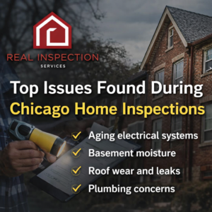 image of top issues found during chicago home inspections